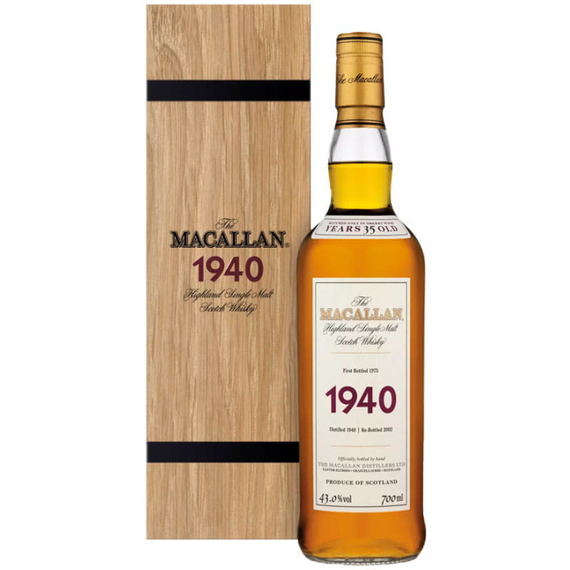 Macallan Fine and Rare Highland Whisky 1940, 2024 0,70 Ltr