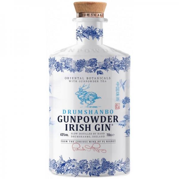 Drumshanbo Gunpowder Irish Gin Ceramic Bottle 43% Vol. 0,7 Ltr. Flasche