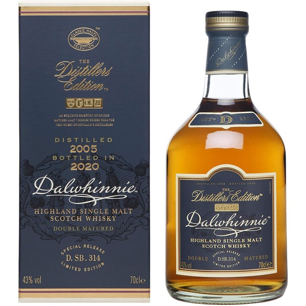 Dalwhinnie Distillers Edition 15 Jahre 2005 / 2020 0,70 Ltr. 43% Vol.