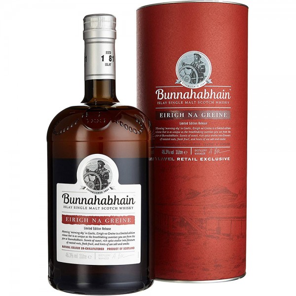 Bunnahabhain Eirigh Na Greine Limited Edition Release 1Ltr. Flasche 46,3% Vol.