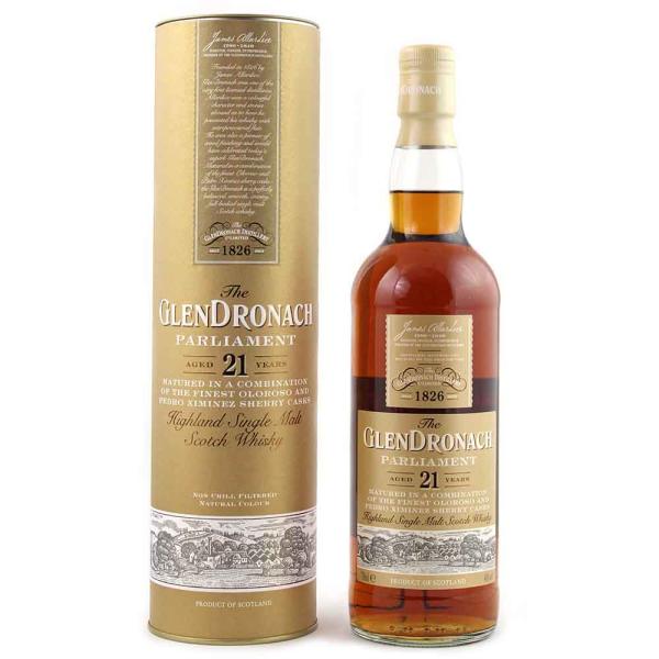 Glendronach 21 Jahre Parliament 48% Vol. 0,7 Ltr. Flasche Whisky