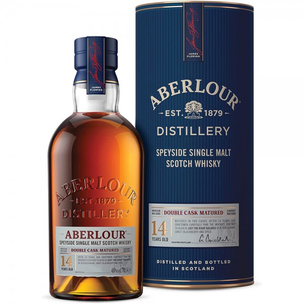 Aberlour 14 Jahre Double Cask Single Malt Whisky 40% Vol. 0,7 Ltr. Flasche