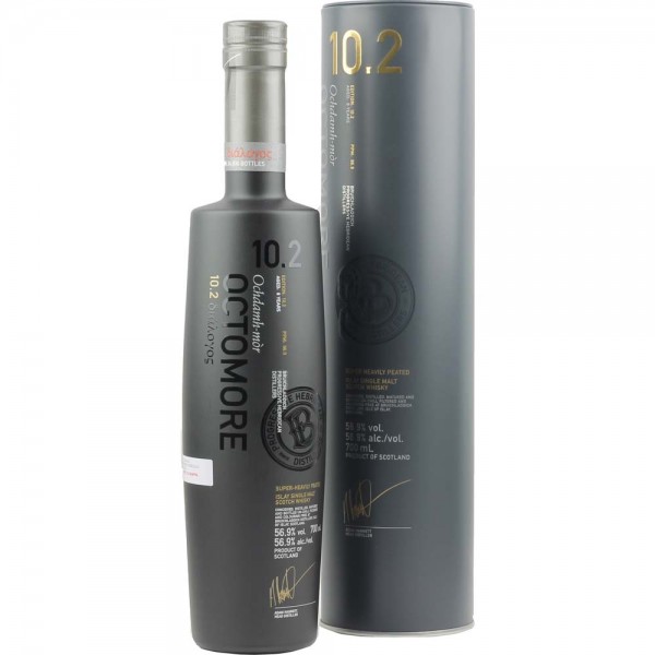Bruichladdich Octomore 8 Jahre Edition 2 Single Malt Whisky 57,3% Vol. 0,70Ltr. Flasche 167ppm