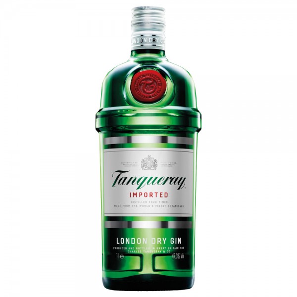 Tanqueray London Dry Gin 1,00l Flasche 47,3% Vol.