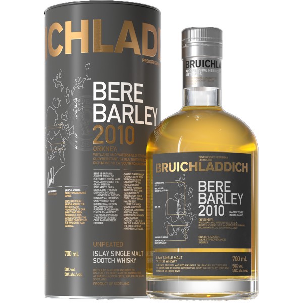 Bruichladdich Bere Barley 2010 0,70l 50% Vol. Whisky