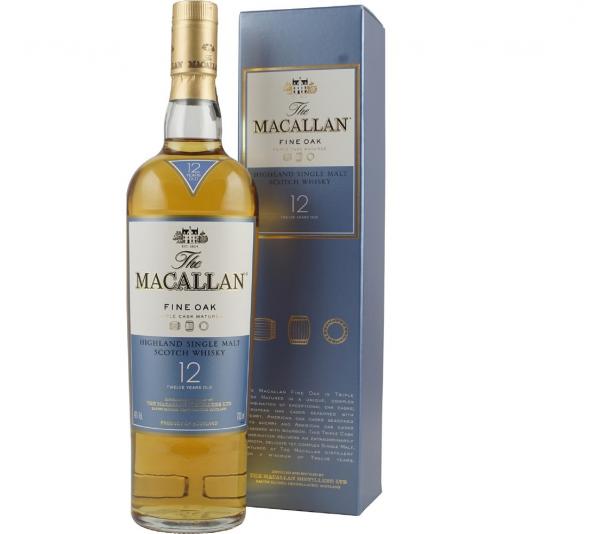 Macallan 12 Jahre Fine Oak 40% Vol. 0,7 Ltr. Flasche