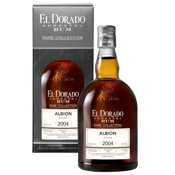 El Dorado Albion Rum 2004/2018 Rare Collection Cask Limited Release 0,70 Ltr. 60,1% Vol.
