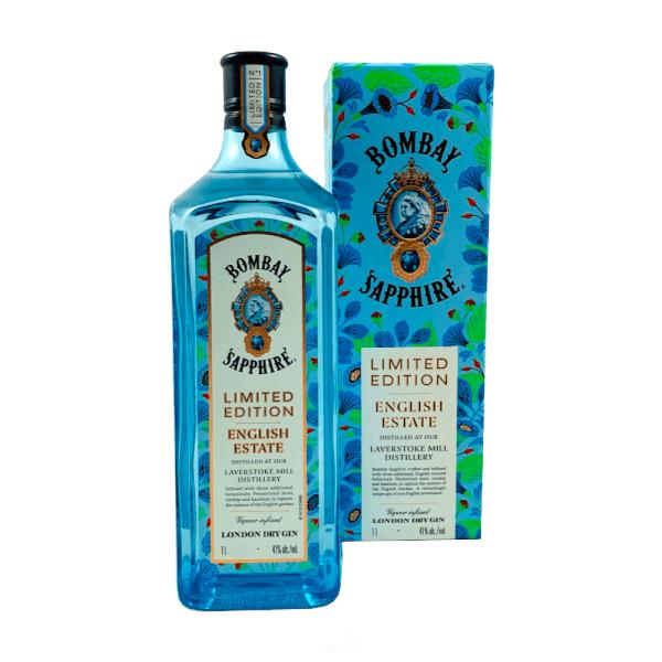 Bombay Sapphire Limited Edition English Estate 41% Vol. 1,0 Ltr. Flasche