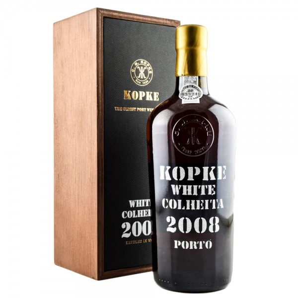 Kopke Colheita White Port 2008 in Holzkiste 0,75 Ltr. Flasche 19,5% Vol.