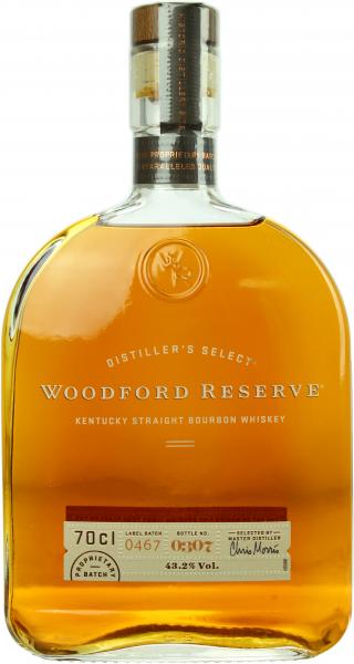 Woodford Reserve Distillers Select Bourbon 43,2 % Vol. 0,7 Ltr. Whisky