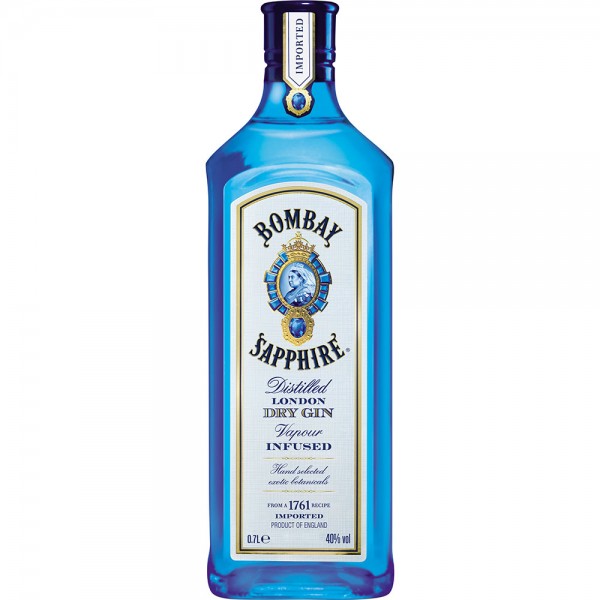 Bombay Sapphire London Distilled 0,70 Ltr. Flasche, 40% vol.