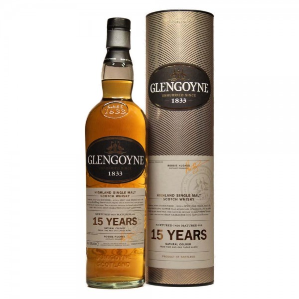 Glengoyne 15 Jahre Highland Single Malt 43 % Vol. 0,7 Ltr. Flasche
