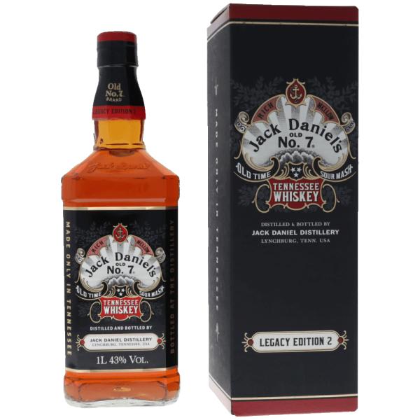 Jack Daniel's Old No. 7 Legacy Edition 2 43% Vol. 1,0 Ltr. Flasche