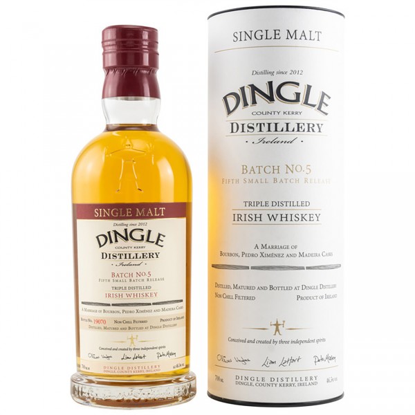 Dingle rish Whiskey Batch #5 46,5% Vol. 0,7 Ltr. Flasche