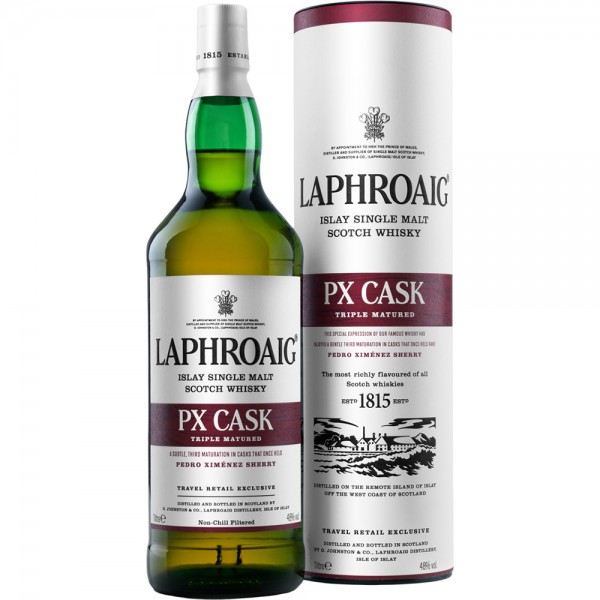 Laphroaig PX Cask Geschenkbox 48% Vol. 1 Ltr. Whisky