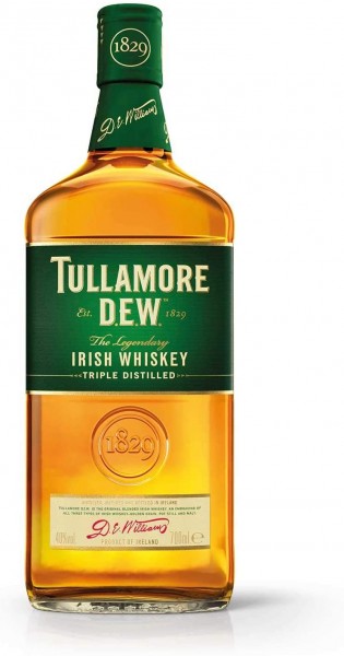 Tullamore Dew Irish Whisky 40% Vol. 1,0 Ltr. Flasche