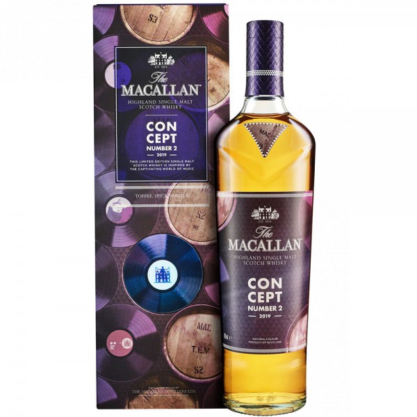 Macallan Concept Number 2 2019 0,70 Ltr. Flasche, 40% Vol.
