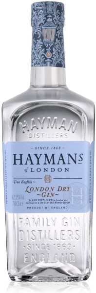 Hayman´s London Dry Gin 0,7 Ltr. Flasche 41,2% Vol.