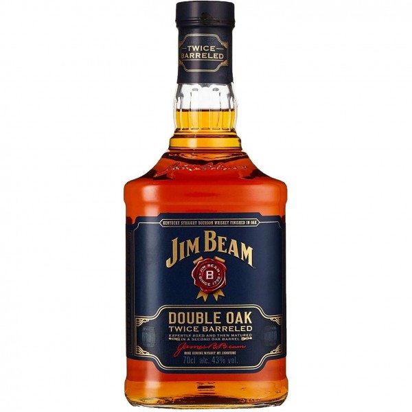Jim Beam Double Oak 0,7 Ltr. Flasche Vol. 43%