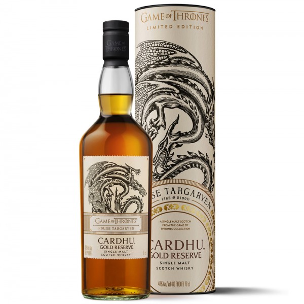 Cardhu Gold Reserve House Targaryen 0,70 Ltr. Flasche, 40% Vol.