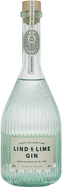 Lind & Lime Gin Schottland in Geschenkpackung 0,70 Ltr. Flasche, 44% Vol.