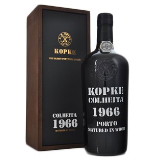 Kopke Colheita Port 1966 in Holzkiste 0,75 Ltr. Flasche 20,5% Vol.