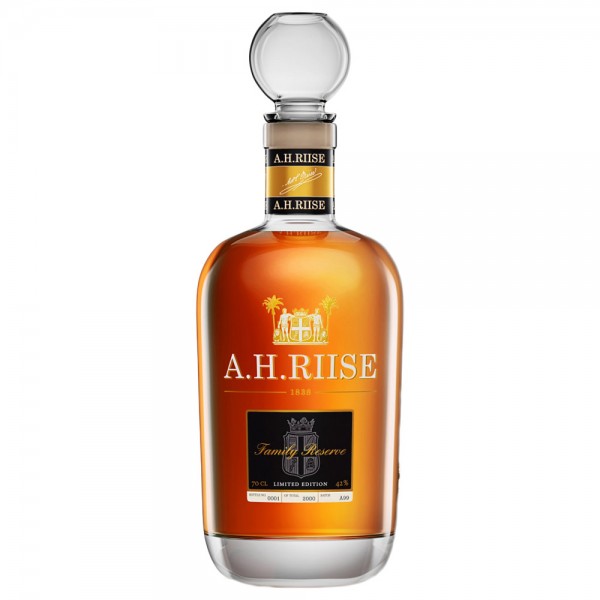 A.H. Riise Family Reserve Solera 1838 0,7 Ltr. Flasche, 42% Vol. ohne GP