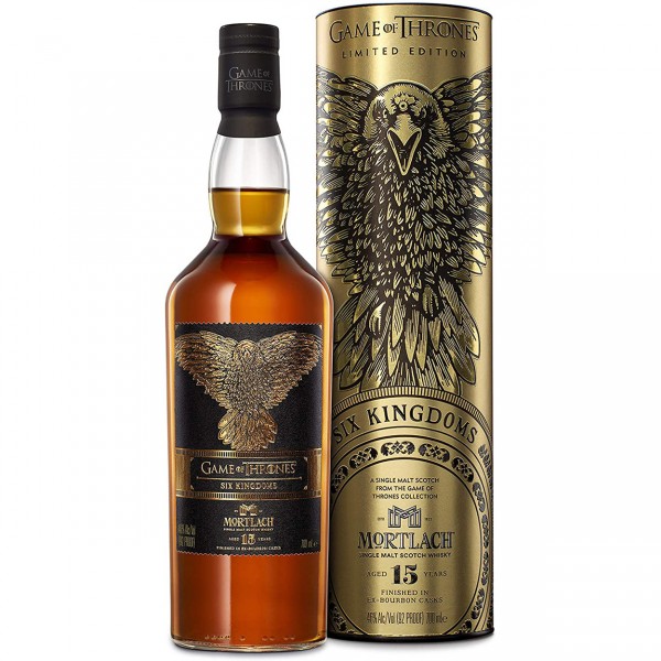 Mortlach Six Kingdoms 15 Jahre Game of Thrones 46% Vol. 0,7 Ltr. Flasche