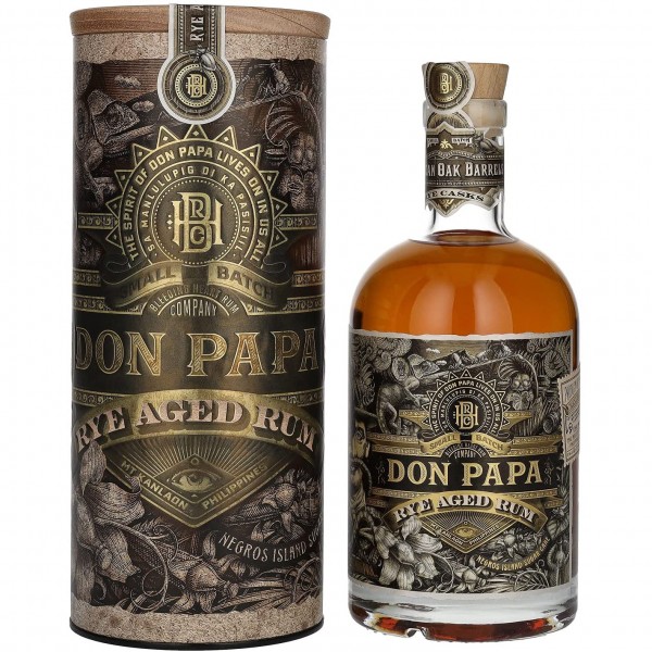 Don Papa Rye American Oak Edition 0,70 Ltr. Flasche, 45% vol.