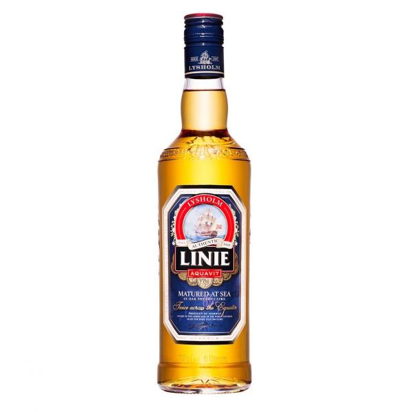 Linie Aquavit 41,5% Vol. 1,0 Ltr. Flasche