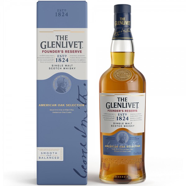 The Glenlivet Founder's Reserve 40% Vol. 0,7 Ltr. Flasche