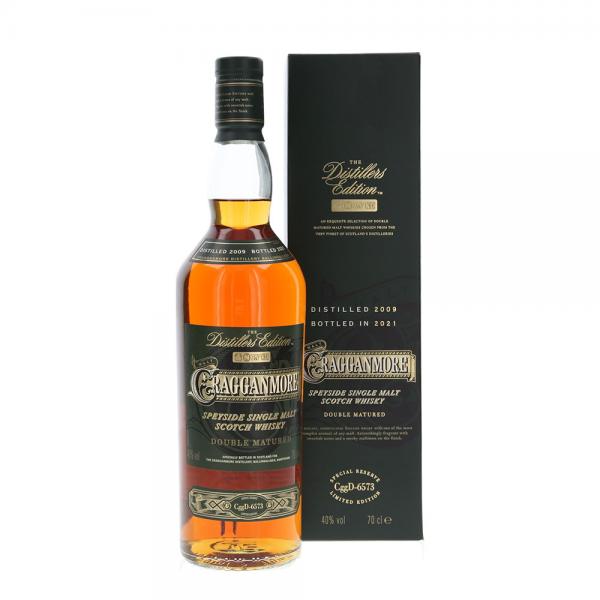 Cragganmore Distillers Edition 12 Jahre 2009/2021 40% Vol. 0,7 Ltr. Flasche Whisky