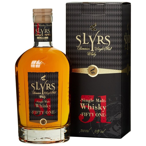 Slyrs Fifty One 51% Single Malt Whisky 0,70l
