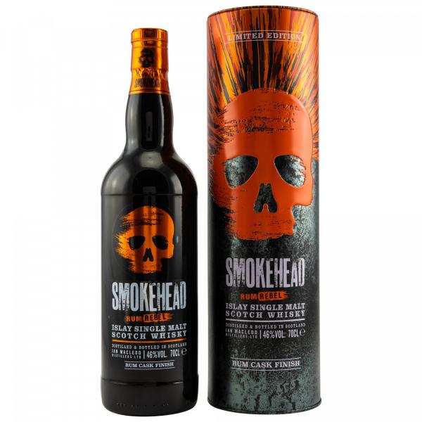 Smokehead Rum Rebel 0,7 Ltr. Flasche, 46% Vol.