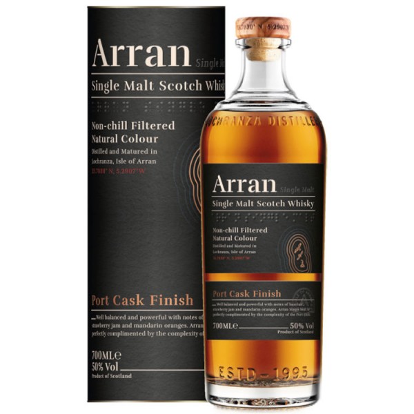 The Arran Port Cask Finish Island Single Malt 0,70 Ltr. 50% Vol. Whisky