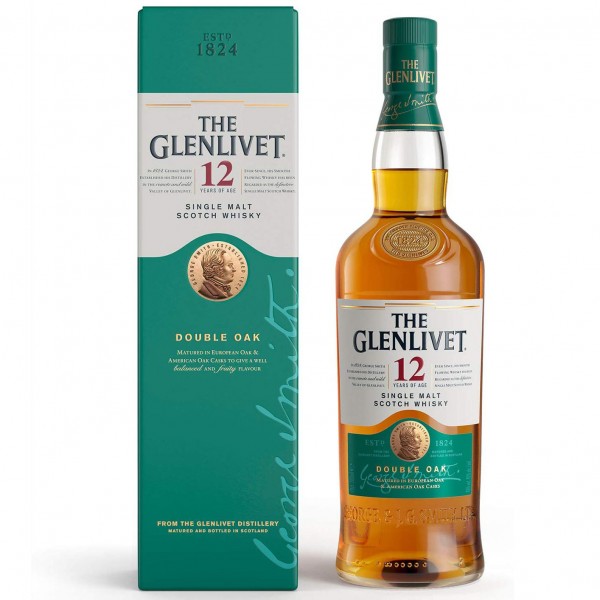 The Glenlivet 12 Jahre Single Malt Scotch Whisky 0,70 Ltr. Flasche, 40% vol.
