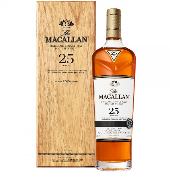 Macallan Sherry Oak 25 Years 43% Vol. 0,70 Ltr.