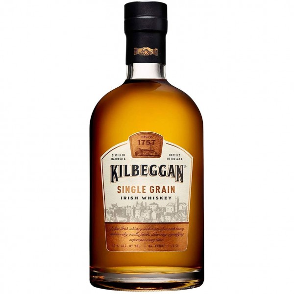 Kilbeggan Single Grain Irish Whisky 0,70 Ltr. Flasche, 43% Vol.