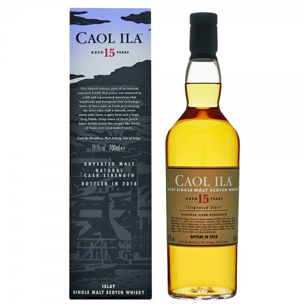 Caol Ila 15 Jahre Special Release 2002 unpeated Islay Single Malt Whisky 59,1% Vol. 0,70 Ltr.