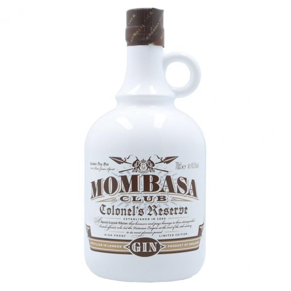 Mombasa Club London Dry Gin Colonels Reserve 43,5% Vol. 0,7 Ltr. Flasche