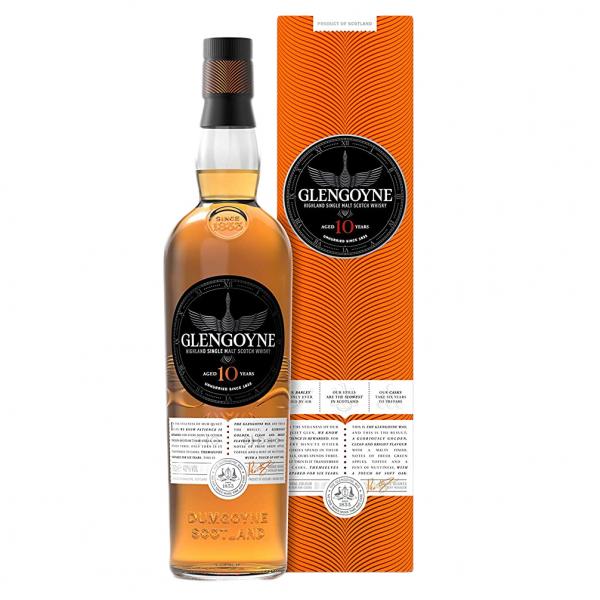 Glengoyne 10 Jahre Highland Single Malt Scotch 40% Vol. 0,7 Ltr. Flasche