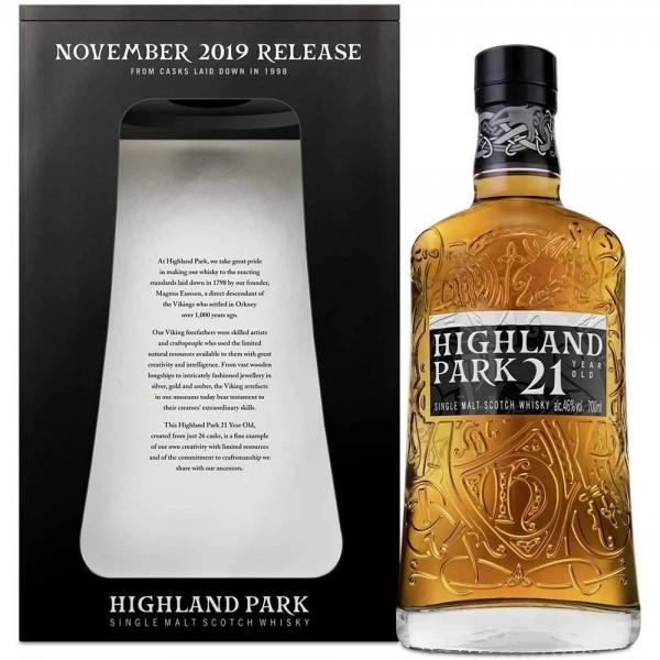 Highland Park 21 Jahre 0,70l 46% Vol.