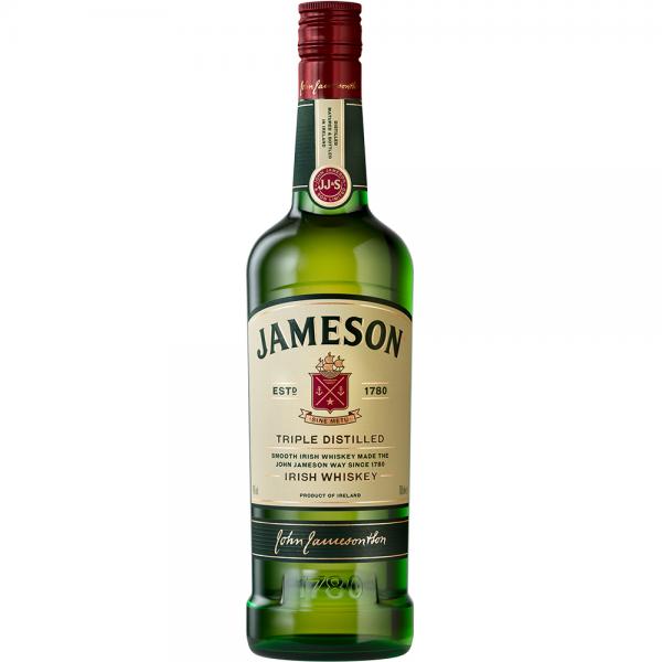 Jameson Blended Irish Whiskey 0,70 Ltr. Flasche, 40% vol.