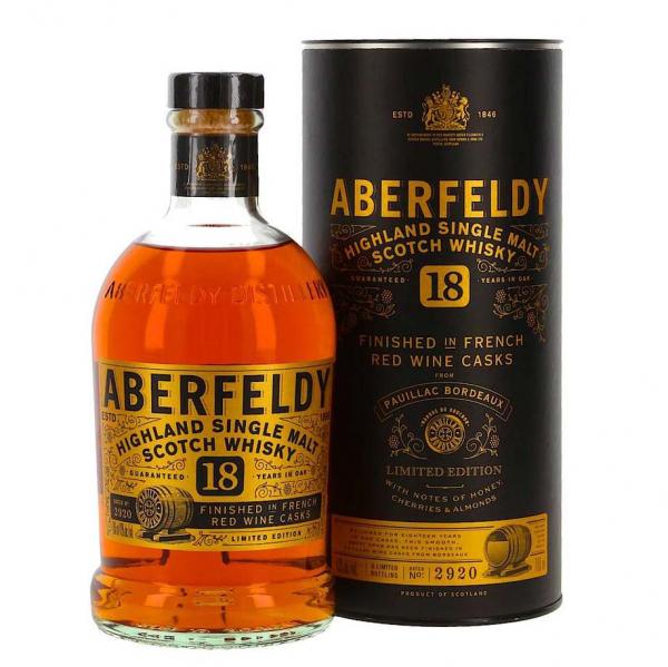 Aberfeldy 18 Years Old Highland Single Malt 43 % Vol. 0,7 Ltr. Whisky