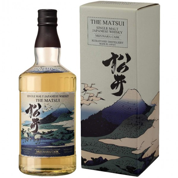 The Matsui Mizunara Cask Single Malt Japanese Whisky 0,70Ltr. Flasche 48% Vol.