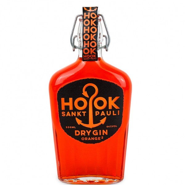 Hook Dry Gin Orange 0,50l 44% Vol.