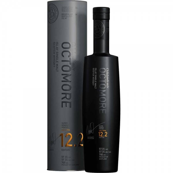 Bruichladdich Octomore 12.2 5 Jahre American & French Oaks 0,7 Ltr. Flasche, 57,30% Vol. 129,7PPM