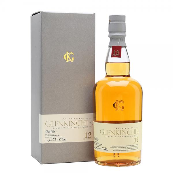 Glenkinchie 12 Jahre Lowland Single Malt Whisky 43% Vol. 0,7 Ltr. Flasche