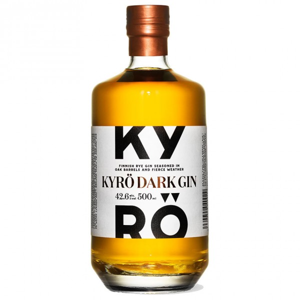 Kyrö Dark Gin Finnish Rye Gin Oak Barrels 0,50 Ltr. Flasche, 42,6 vol. %