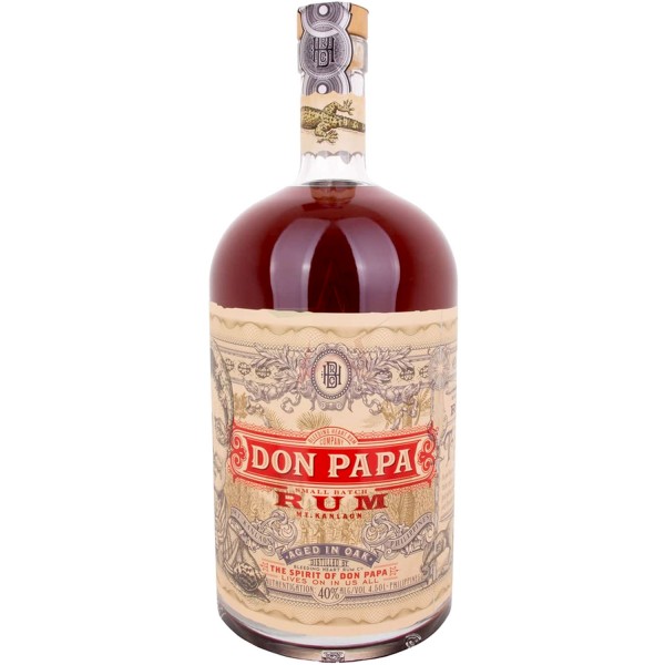 Don Papa Rum 4,5 Ltr. Flasche, 40% vol.